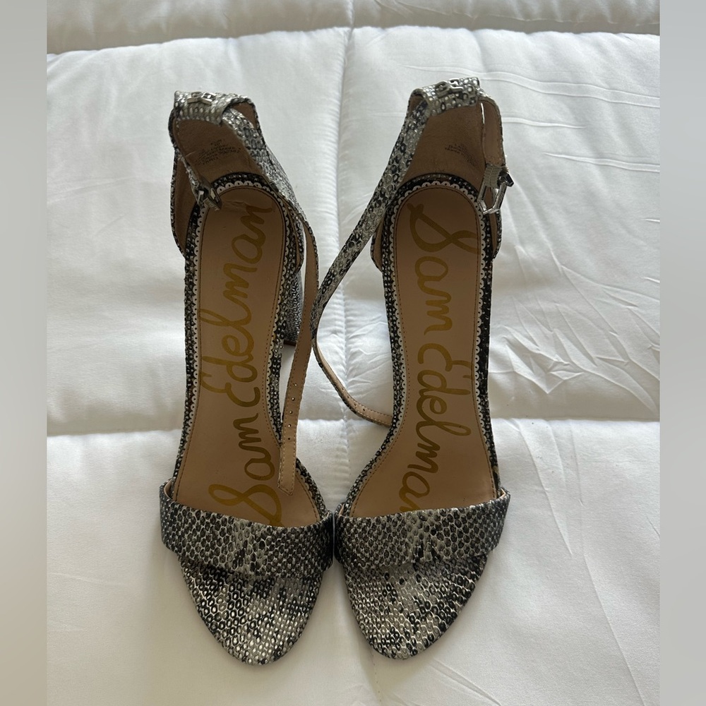 Sam Edelman snake skin heels